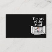 Die Kunst der Trump-Visitenkarte Visitenkarte (Vorderseite)