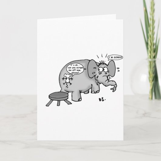 Die Kunst der Verzeihung Karte (Vorderseite)