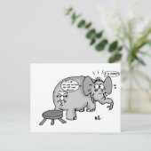 Die Kunst der Verzeihung Postkarte (Stehend Vorderseite)