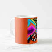 Die Kunst der Zukunft Kaffeetasse (Vorderseite Links)