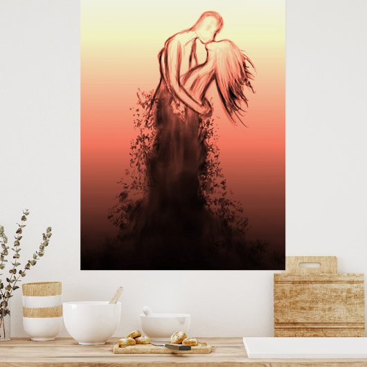 Die Kunst der Zuneigung Poster (Küche)