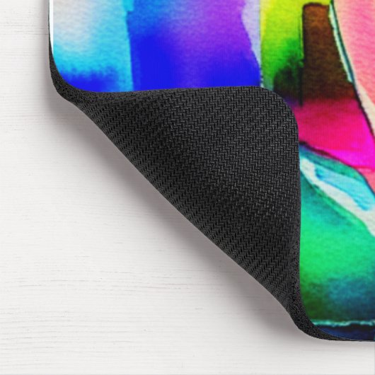 Die Kunst des Aufschiebens der Maus Pad Mousepad (Ecke)