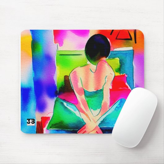 Die Kunst des Aufschiebens der Maus Pad Mousepad (Mit Mouse)