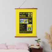 Die Kunst des Aufschiebens - Mañana Wandteppich Mit Holzrahmen (Schlafzimmer)