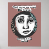 Die Kunst des Beobachterposters Poster (Vorne)