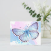 Die Kunst des bunten Schmetterlings | Sondergesche Ankündigungspostkarte (Stehend Vorderseite)