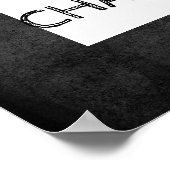 die Kunst des "Change Zitat Poster Wand" (Ecke)