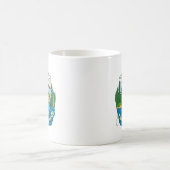 Die Kunst des Fischens Kaffeetasse (Mittel)
