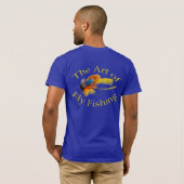 Die Kunst des Fliegen-Fischens T-Shirt (Schwarz voll)