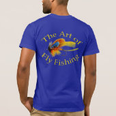 Die Kunst des Fliegen-Fischens T-Shirt (Rückseite)