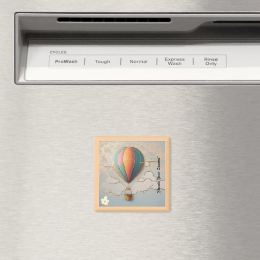 "Die Kunst des Flugs" Magnet (In Situ (Geschirrspüler))