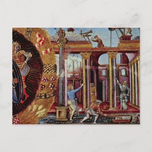 Die Kunst des Gebäude Postkarte (Vorderseite)
