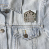 Die Kunst des Gebäude, sechseckige dekorative Button (Beispiel)