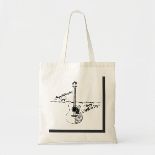 Die Kunst des Herzschlages einer Mutter Tragetasche (Vorne)