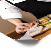 Die Kunst des japanischen Sushi-Masters Poster (Ecke)