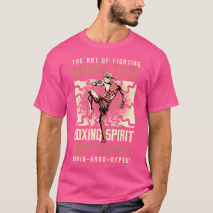 Die Kunst des Kampfes gegen Muay Thai Boxgeist Kic T-Shirt