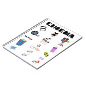 Die Kunst des Kinos Notizblock (Linke Seite)