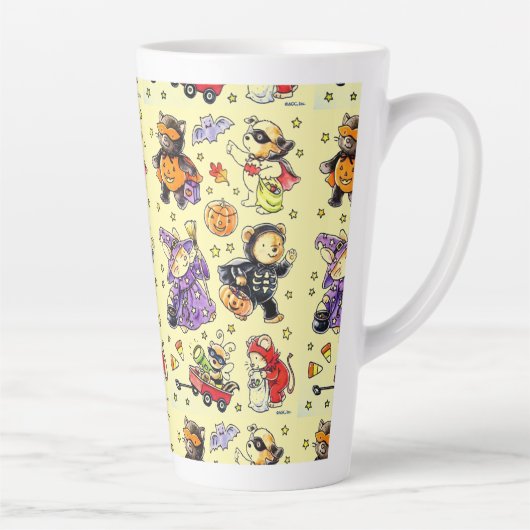 Die Kunst des Latte: Eine Tasse Glück" (Rechts)