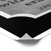 Die Kunst des Lebens — Kunstdruck Poster (Ecke)