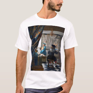 Die Kunst des Malens, Johannes Vermeer, 1666-1667 T-Shirt