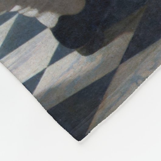 Die Kunst des Malens, Johannes Vermeer Fleecedecke (Ecke)