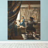 Die Kunst des Malens Leinwanddruck (Insitu (Holzboden))