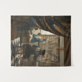 Die Kunst des Malens Wandteppich (Vorderseite (Horizontal))
