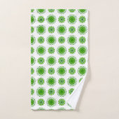 die Kunst des Mandala-Musters Badhandtuch Set (Handtuch)