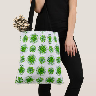 die Kunst des Mandala-Musters Tasche