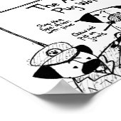 Die Kunst des Mops-Krieges Poster (Ecke)