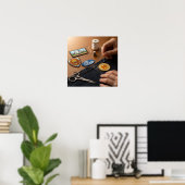 Die Kunst des Nähens Poster (Heimbüro)