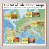 Die Kunst des paläolithischen Europas Poster (Vorne)