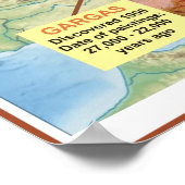 Die Kunst des paläolithischen Europas Poster (Ecke)