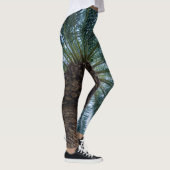 Die Kunst des Palmenbaumes Leggings (Rechts)