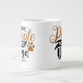 Die Kunst des positiven Hundes | Motivierend Angeb Jumbo-Tasse (Vorderseite)