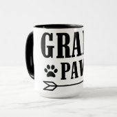 Die Kunst des positiven Hundes | Motivierend Angeb Tasse (Vorderseite Links)