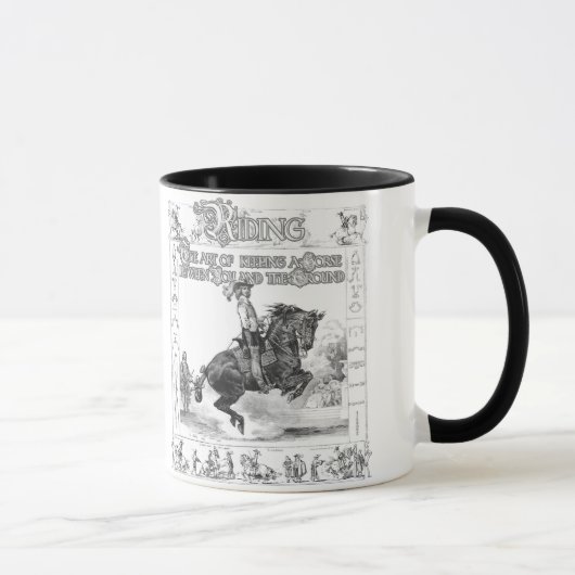 Die Kunst des Reitens Tasse (Rechts)
