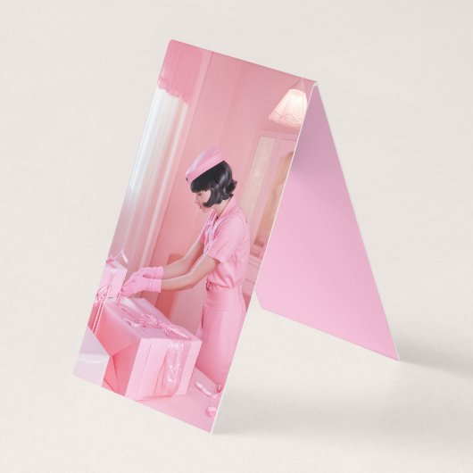 Die Kunst des rosa Geschenkverpackens (Vorderseite)