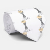 Die Kunst des Rugbys Krawatte (Gerollt)