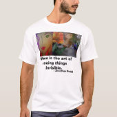 Die Kunst des Sehens T-Shirt (Vorderseite)