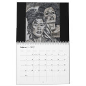 DIE KUNST DES SEINS EIN MÄDCHEN-Kalender Kalender (Feb 2027)