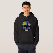 Die Kunst des Skeletts Hoodie (Vorne ganz)