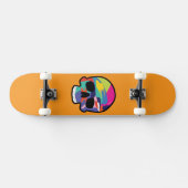 Die Kunst des Skeletts Skateboard (Horizontal)