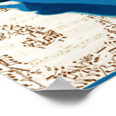 Die Kunst des Song Poster (Ecke)