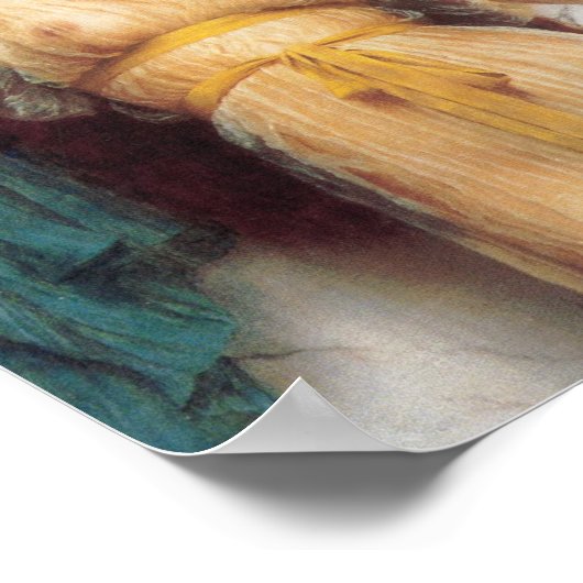 Die Kunst des Spiegels Poster (Ecke)