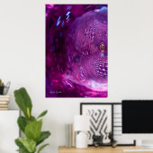 Die Kunst des Spin Cycle Wall Poster (Heimbüro)