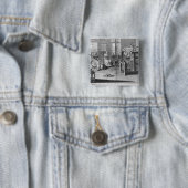 Die Kunst des Strumpf-Rahmen-Arbeit-Strickens Button (Beispiel)