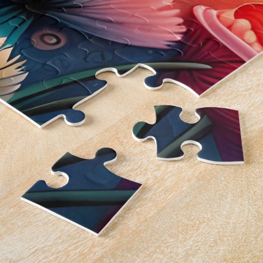 Die Kunst des Surrealismus im Headpiece der verfei Puzzle (Seite)