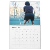 Die Kunst des Tenniskalenders Kalender (Feb 2026)