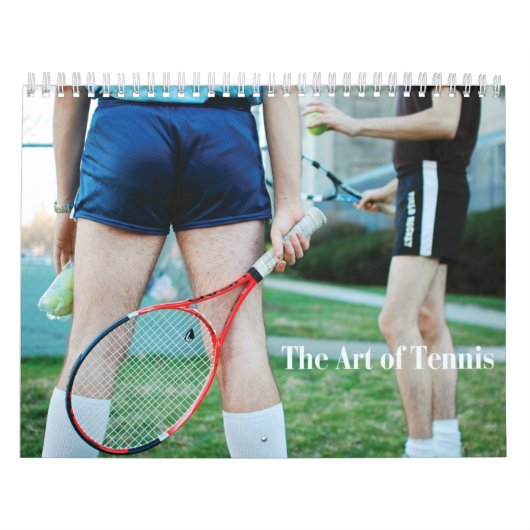 Die Kunst des Tenniskalenders Kalender (Titelbild)
